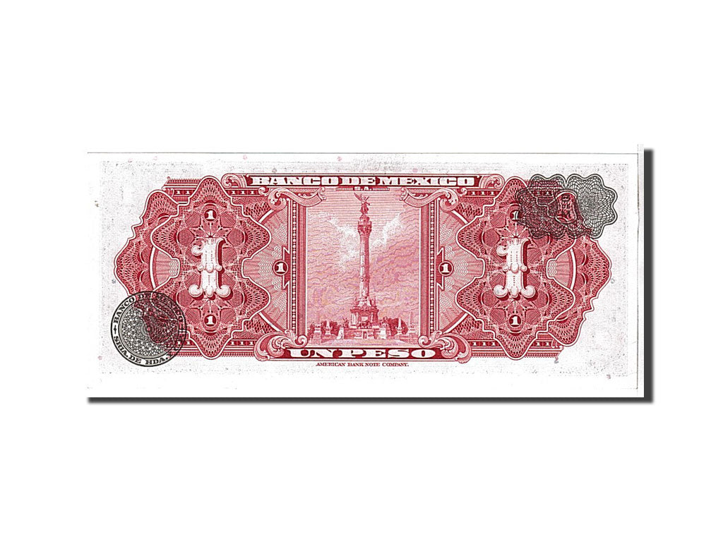 Billete, 1 Peso, 1969, México, KM:59k, UNC