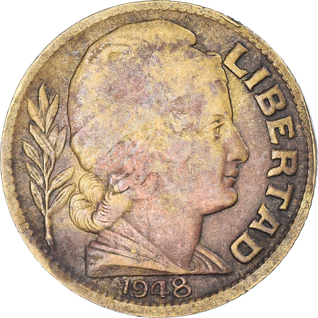 Moneta, Argentina, 10 Centavos, 1948