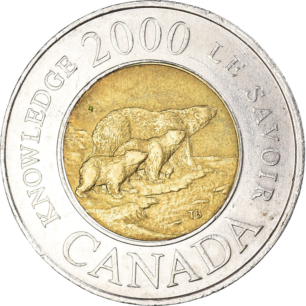 Munten, Canada, 2 Dollars, 2000