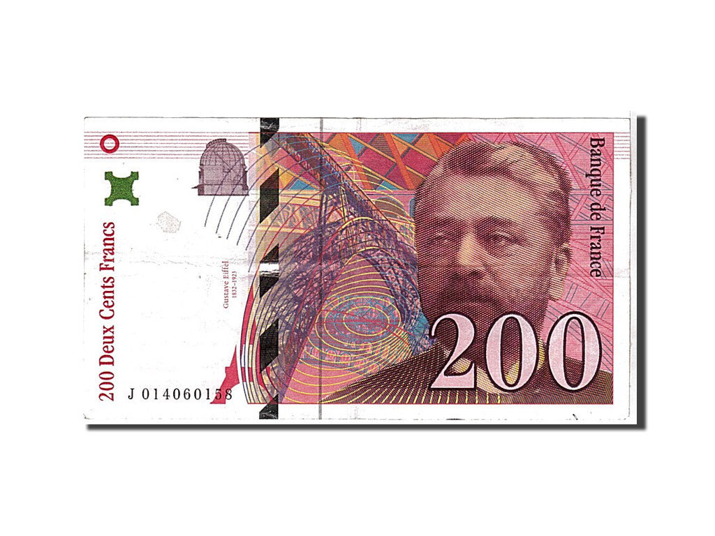 Billet, France, 200 Francs, 200 F 1995-1999 ''Eiffel'', 1996, TTB, Fayette:75.2