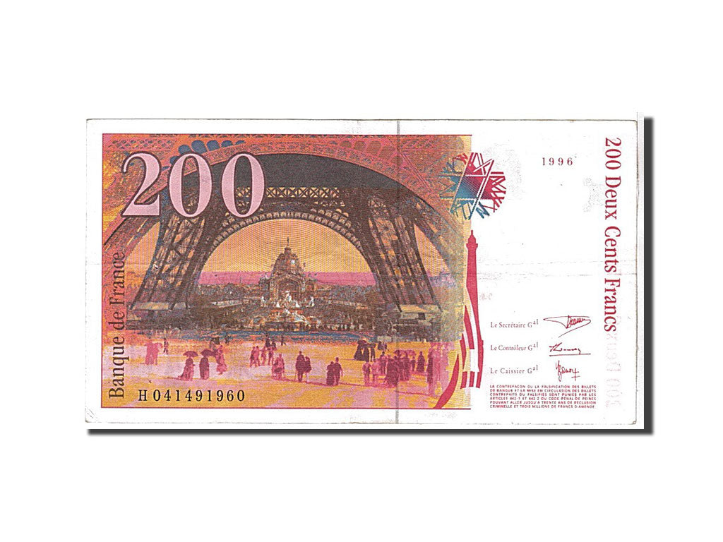 200 Francs type Eiffel