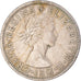 Moneda, Gran Bretaña, 1/2 Crown, 1957