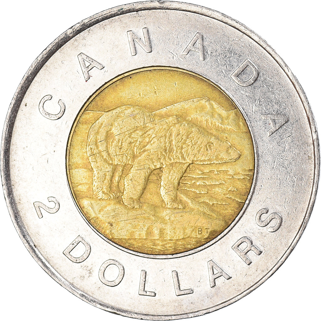Moneta, Canada, 2 Dollars, 1996