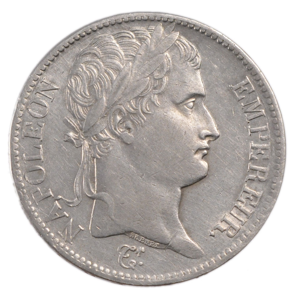 FRANCE, Napoléon I, 5 Francs, 1811, Paris, KM #694.1, AU(55-58), Silver, Gadoury