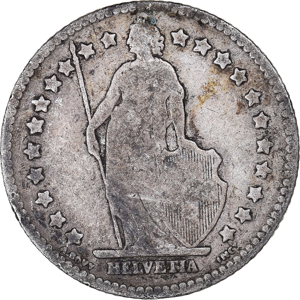 Moneda, Suiza, Franc, 1894