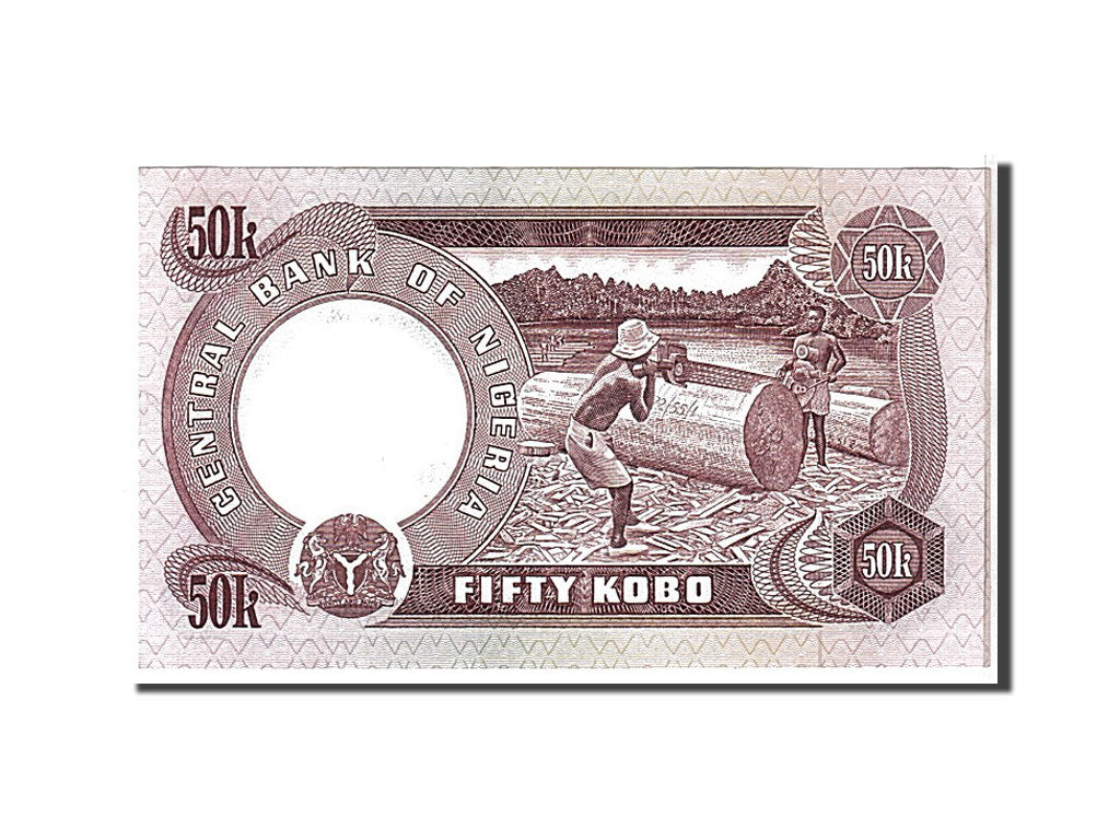 Nigeria, 50 Kobo, 1973, KM #14e, UNC(63), DK22371044