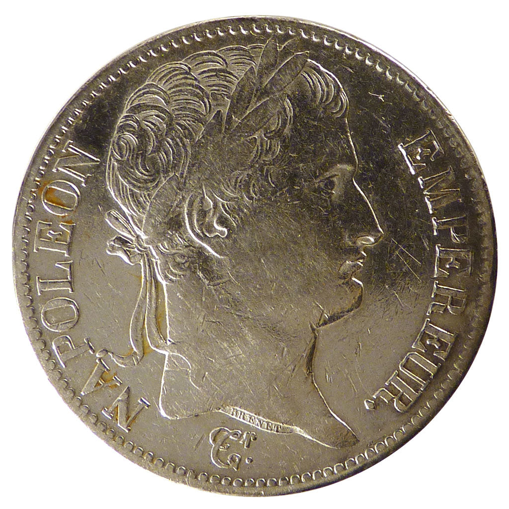 FRANCE, Napoléon I, 5 Francs, 1811, Paris, KM #694.1, EF(40-45), Silver, Gadoury