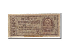 Billete, 5 Karbowanez, 1942, Ucrania, RC