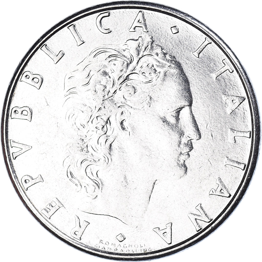 Coin, Italy, 50 Lire, 1984