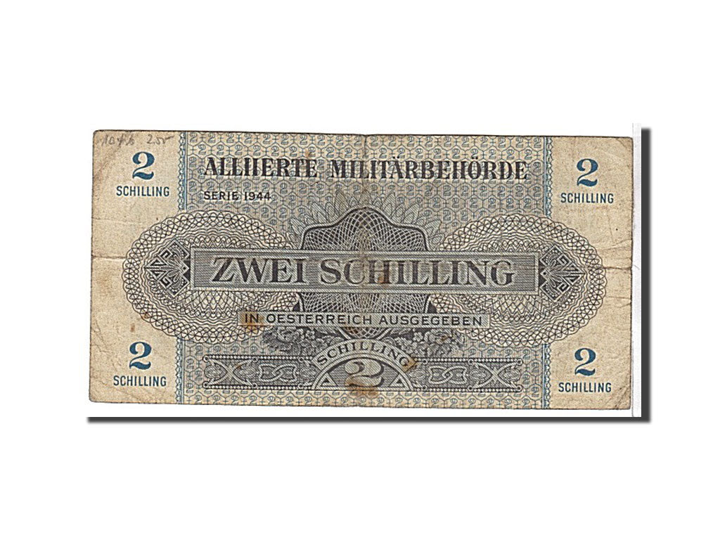 Austria, 2 Schilling, 1944, KM:104a, MB