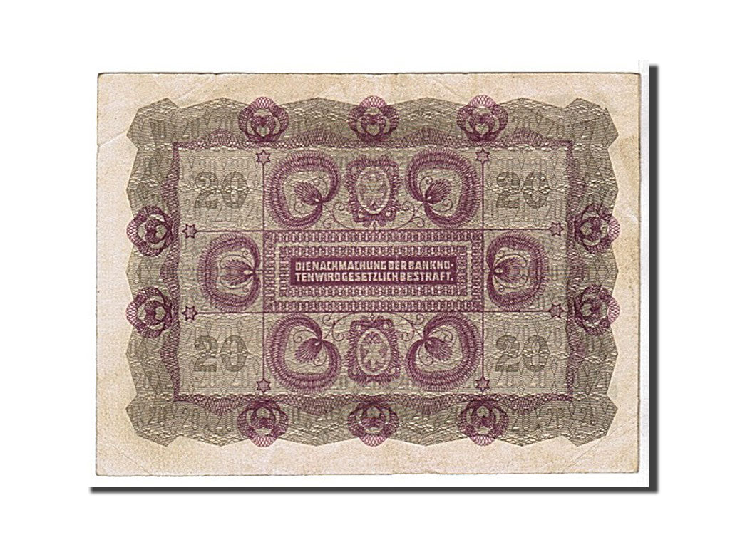 Billete, 1 Schilling, 1922, Austria, KM:103a, MBC