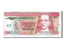 Banknote, Guatemala, 10 Quetzales, 2010, KM:123, UNC(65-70)