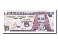 Guatemala, 5 Quetzales type J. R. Barrios