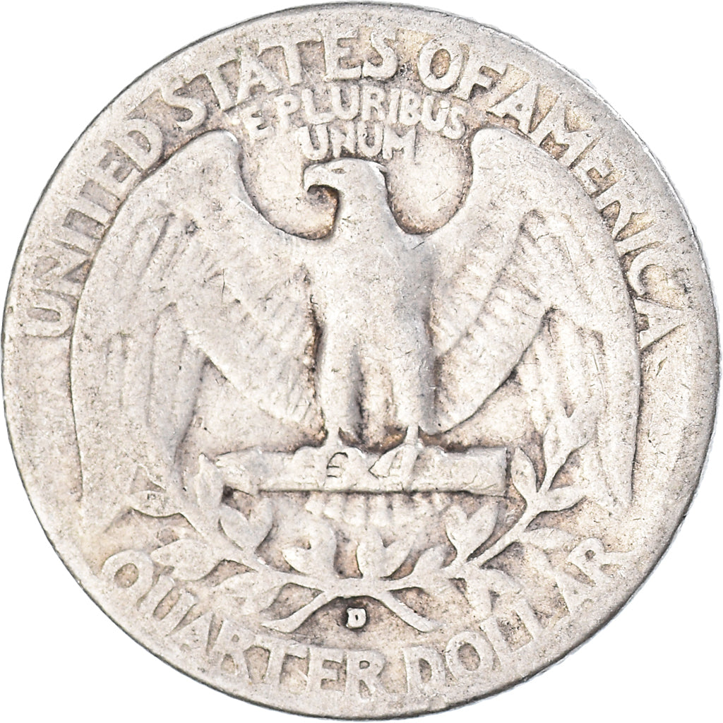 Moneda, Estados Unidos, Quarter, 1952