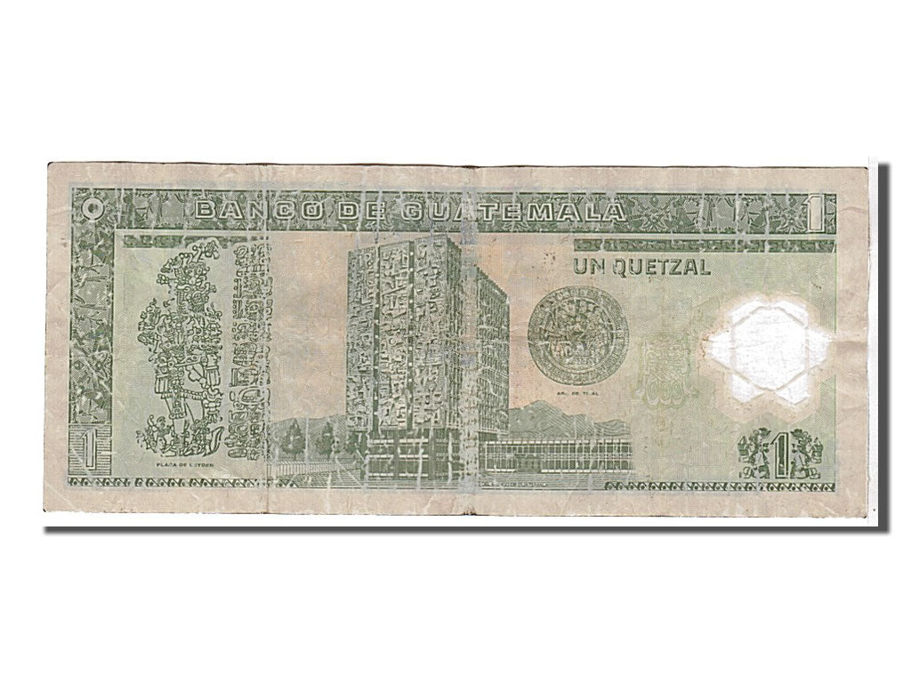 Guatemala, 1 Quetzal, 2006, KM #109, VG(8-10), B67366316B