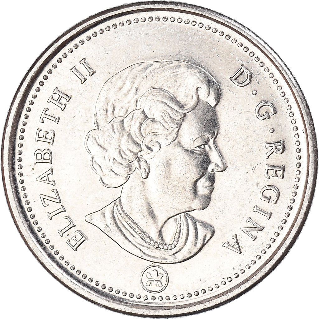 Coin, Canada, 25 Cents, 2007