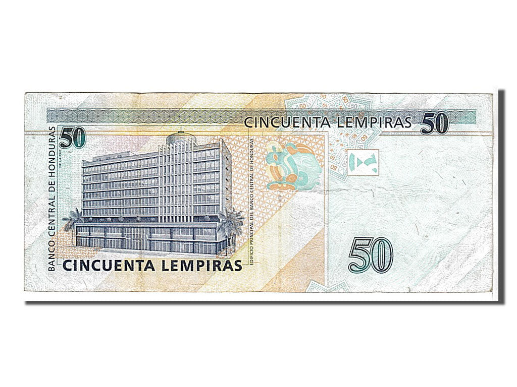 Honduras, 50 Lempiras, 2008, KM #94b, VF(20-25), AL3778141
