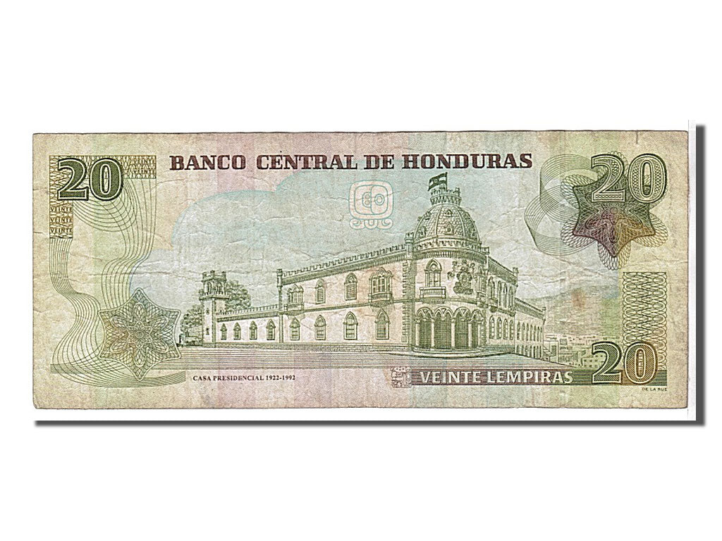 Honduras, 20 Lempiras, 2006, KM #93a, VF(20-25), BN4373780
