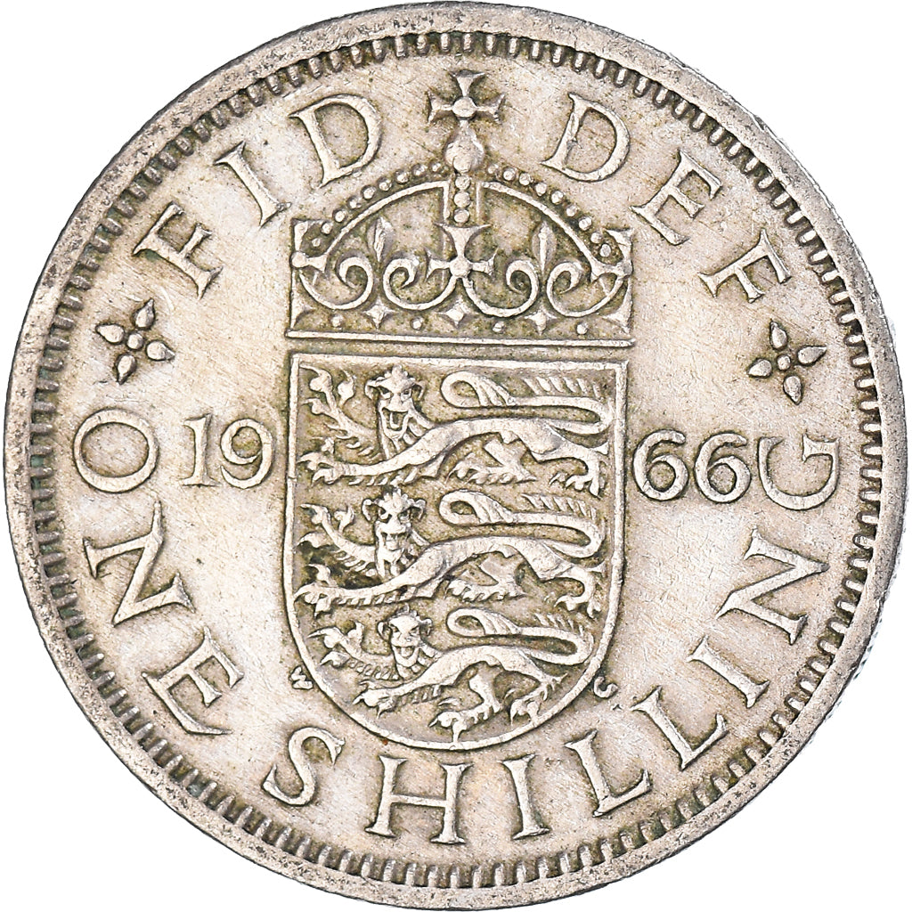 Moneda, Gran Bretaña, Shilling, 1966
