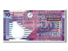 Hong Kong, 10 Dollars, 2002, KM #400a, EF(40-45), JD444214