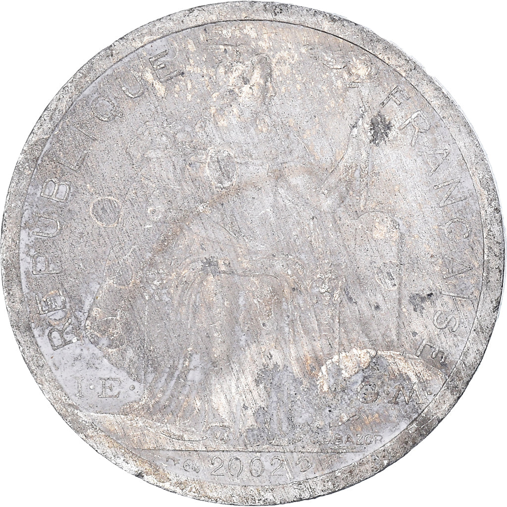 Moeda, Polinésia Francesa, Franc, 2002