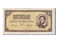 Banknote, Hungary, 1 Million Milpengö, 1946, AU(50-53)