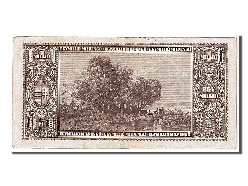 Banknote, Hungary, 1 Million Milpengö, 1946, AU(50-53)