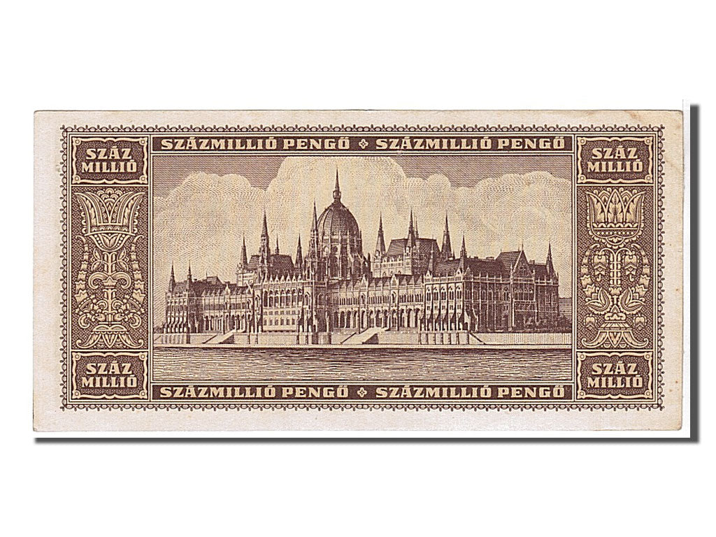 Banknote, Hungary, 100,000,000 Pengö, 1946, KM:124, AU(50-53)