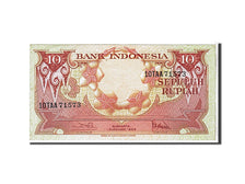 Biljet, Indonesië, 10 Rupiah, 1959, SPL