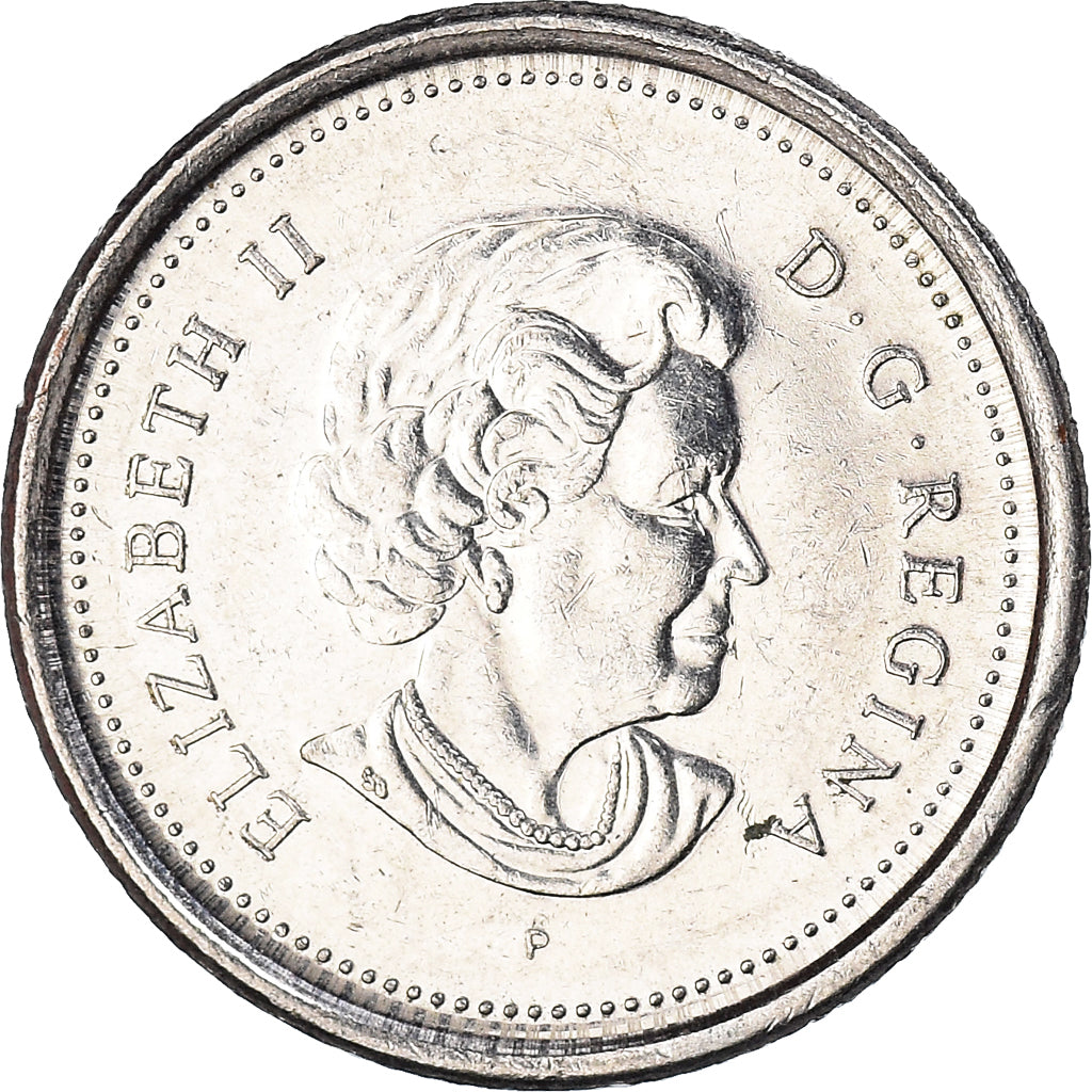 Coin, Canada, 10 Cents, 2006