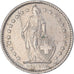 Moneda, Suiza, 2 Francs, 1975