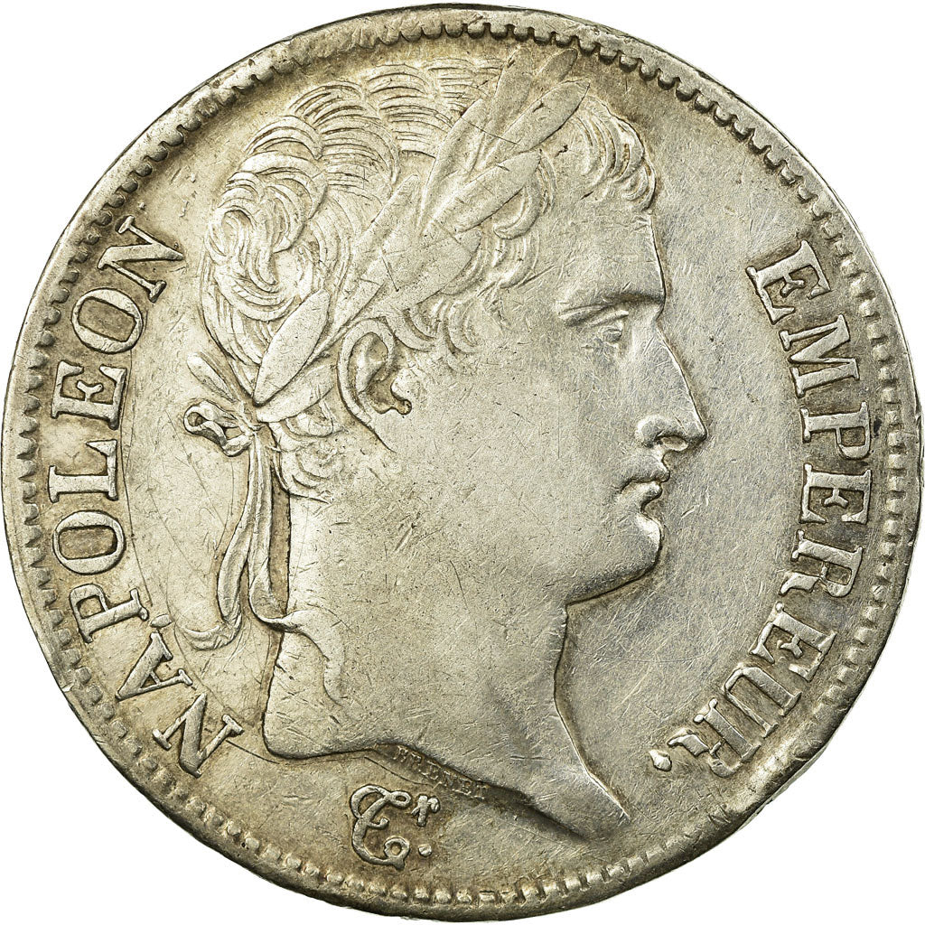 Munten, Frankrijk, Napoléon I, 5 Francs, 1811, Paris, ZF+, Zilver, Gadoury:584