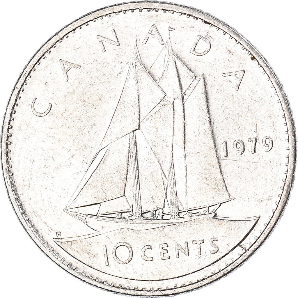 Coin, Canada, 10 Cents, 1979