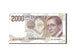 Italy, 2000 Lire, 1990, KM #115, AU(50-53), LB327666L
