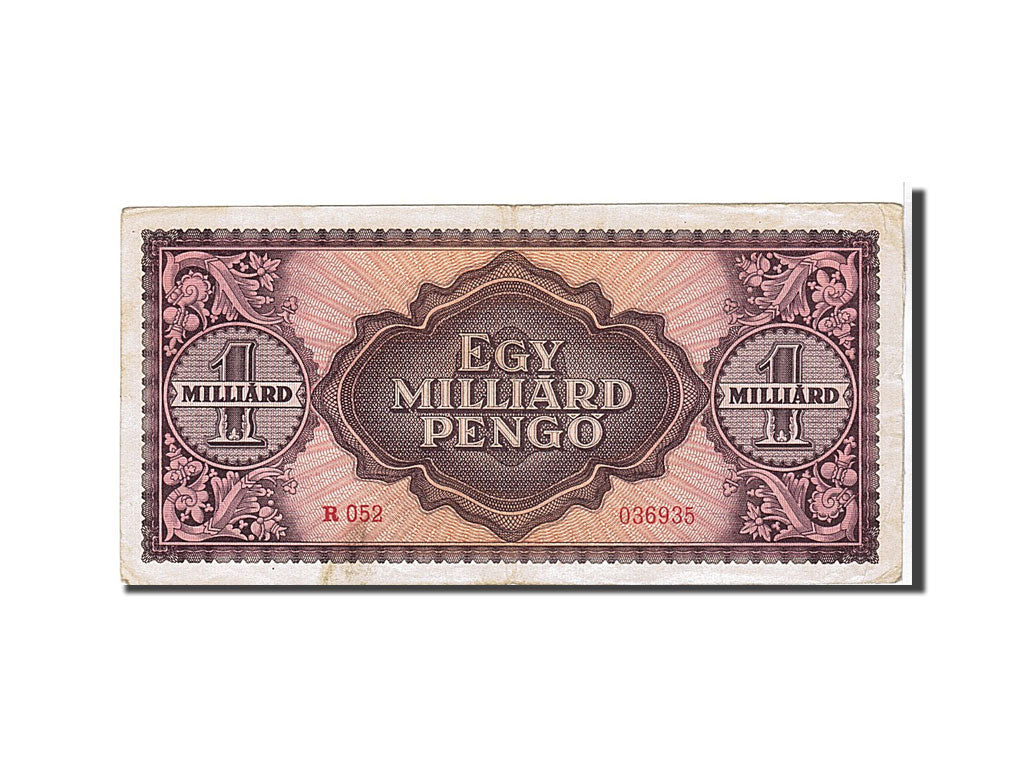 Billete, 1 Milliard Pengö, Hungría, KM:125, MBC