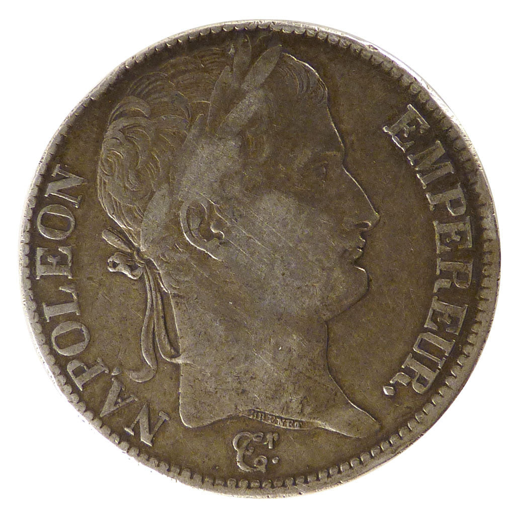 Coin, France, Napoléon I, 5 Francs, 1811, Perpignan, EF(40-45), Silver