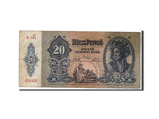 Billet, Hongrie, 20 Pengö, 1941, TB
