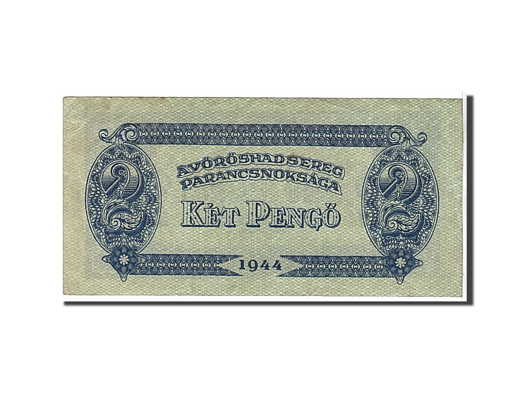 Hungary, 2 Pengö, 1944, KM #M3, EF(40-45)