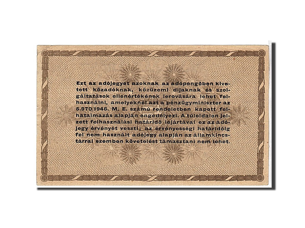 Hungary, 10,000 (Tizezer) Adópengö, 1946, KM #143a, AU(55-58)