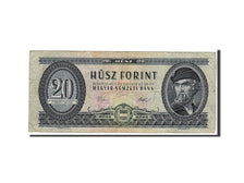 Billete, 20 Forint, 1975, Hungría, BC