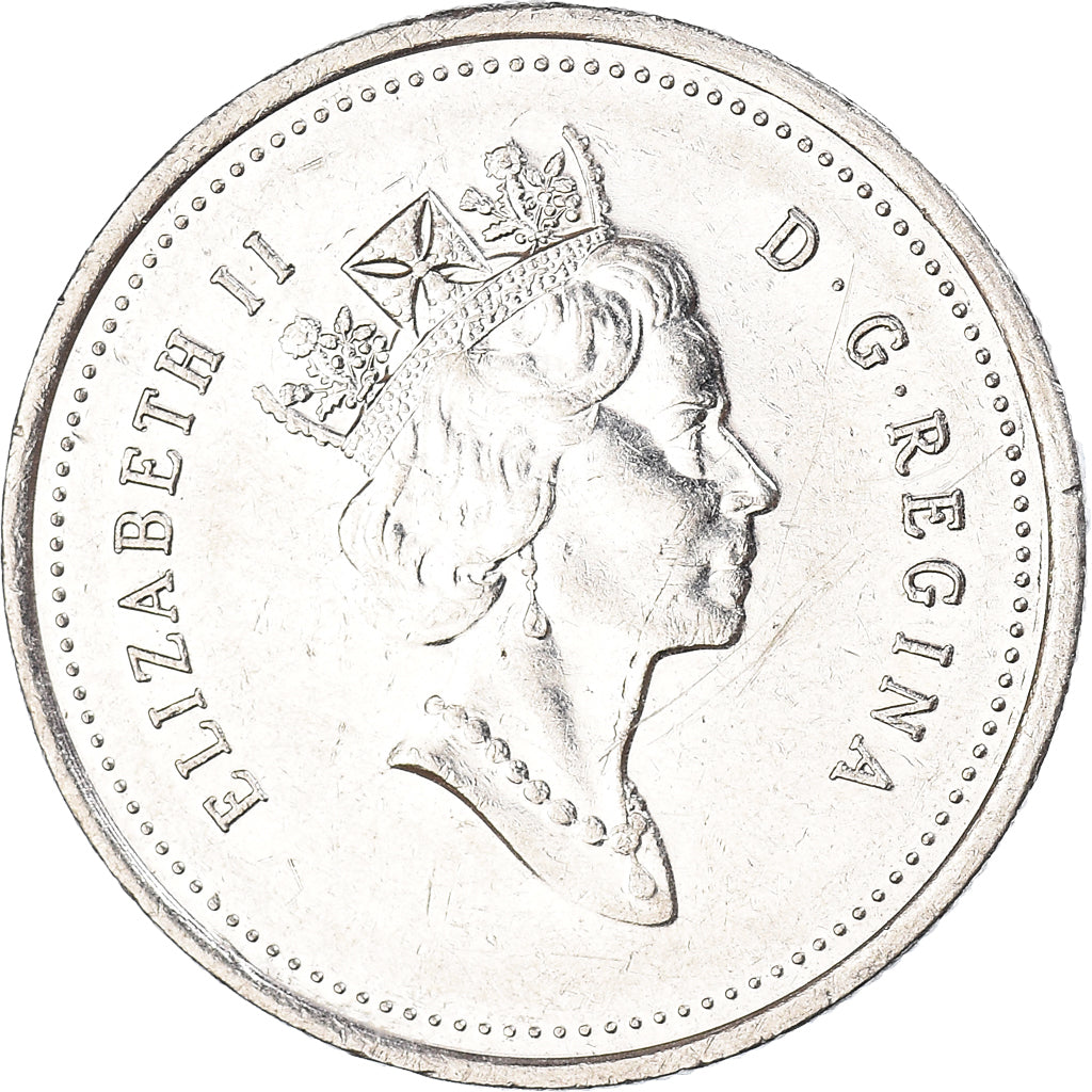 Coin, Canada, 25 Cents, 1995
