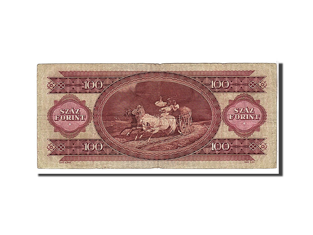 Banknote, Hungary, 100 Forint, 1980, KM:171f, VF(20-25)