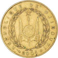 Coin, Djibouti, 10 Francs, 2004