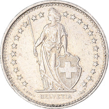 Monnaie, Suisse, 1/2 Franc, 1991