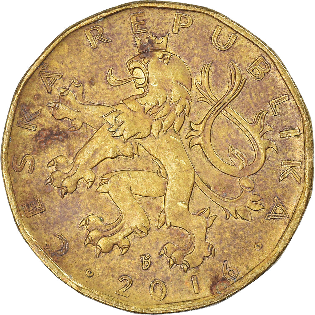 Moneta, Repubblica Ceca, 20 Korun, 2016