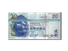 Banknote, Hong Kong, 20 Dollars, 2007, KM:207d, AU(55-58)