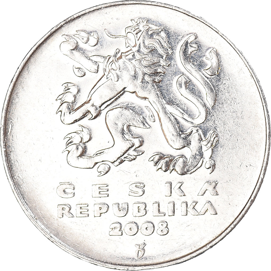 Munten, Tsjechische Republiek, 5 Korun, 2008