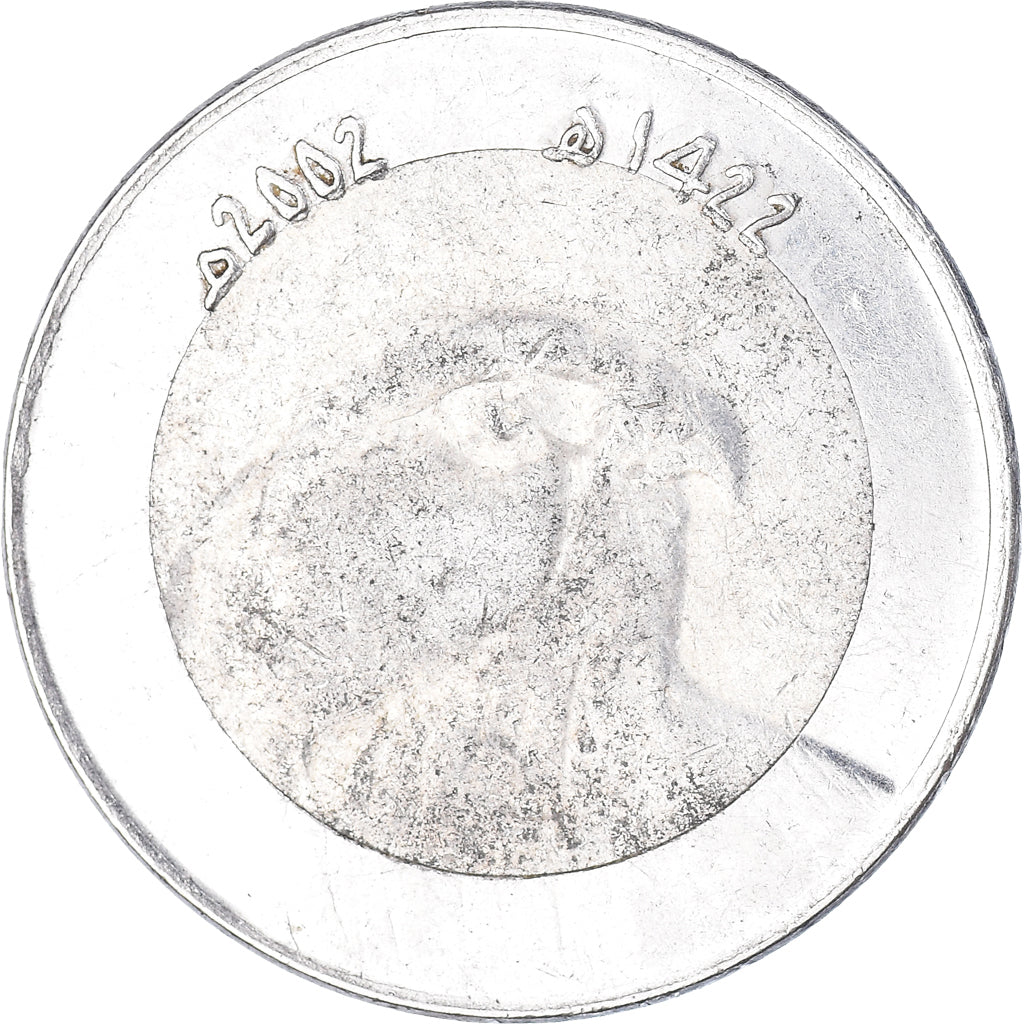 Moeda, Argélia, 10 Dinars, 2002