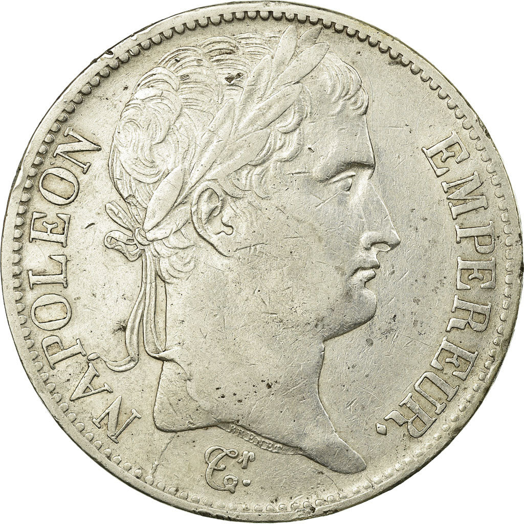 Monnaie, France, Napoléon I, 5 Francs, 1812, Bayonne, TTB, Argent, Gadoury:584