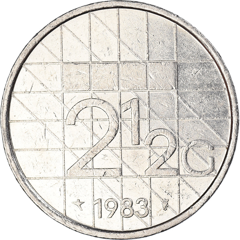 Münze, Niederlande, 2-1/2 Gulden, 1983